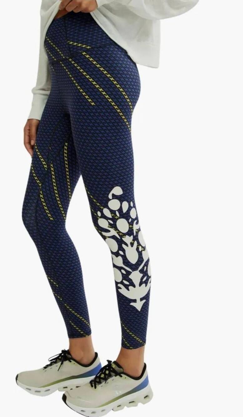 Free People Movement Never Better Graphic Leggings Size S